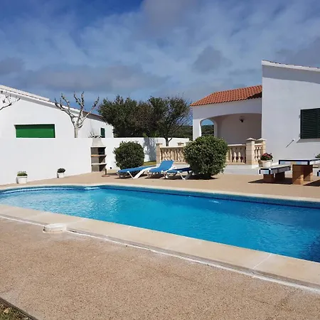 Tatil Evi Con Piscina Privada Cala En Blanes, Menorca *