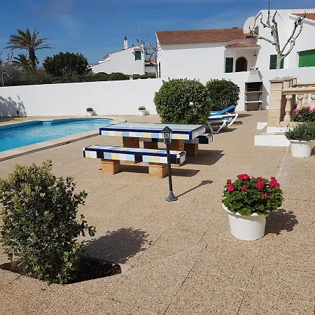 Con Piscina Privada Cala En Blanes, Menorca Feriehus